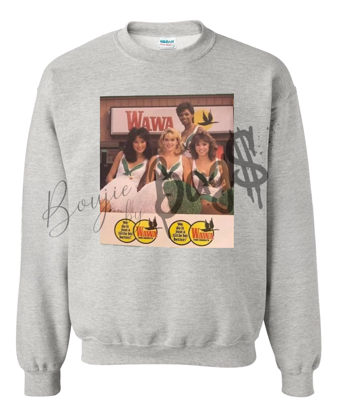 Wawa Cheerleaders Throwback Crew