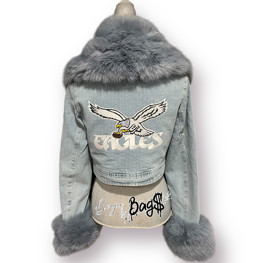 Brrrrr-D Gang Fur Jean Jacket
