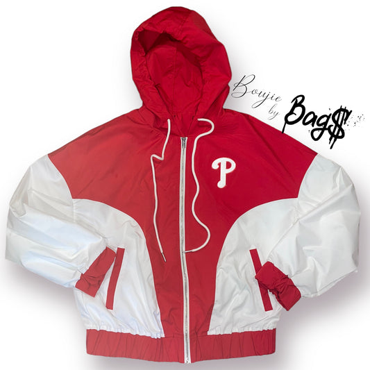 Phillies Hooded Windbreaker