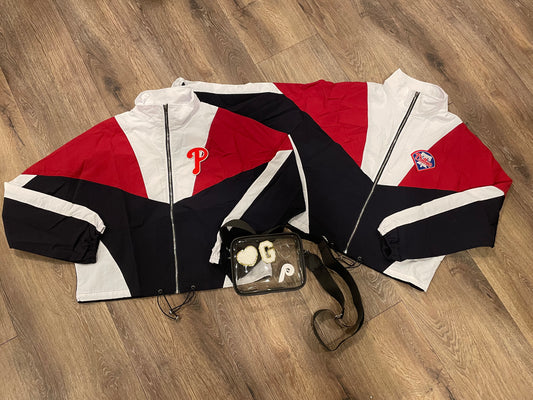 Retro Windbreaker - Phillies